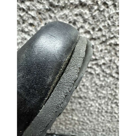 Birkenstock Boston Natural Leather Oiled Slip On Clogs Black Mens Size 43 EU - Picture 9 of 10